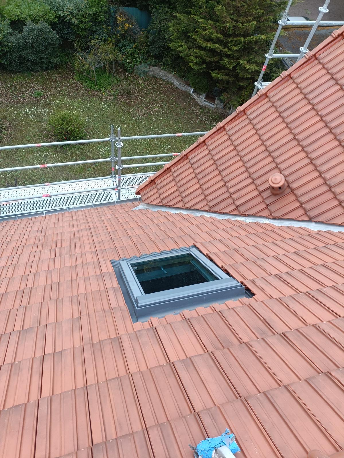 Chantier de toiture